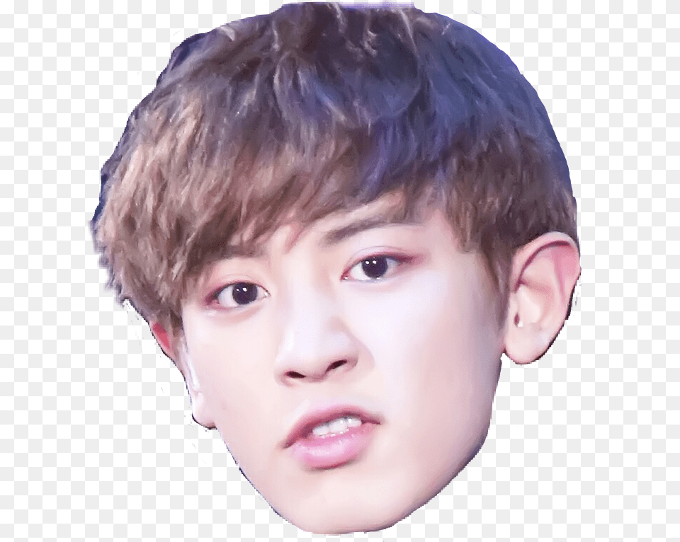 Banner Transparent Chanyeol Drawing Face Chanyeol Exo Planet, Boy, Photography, Person, Male Free Png