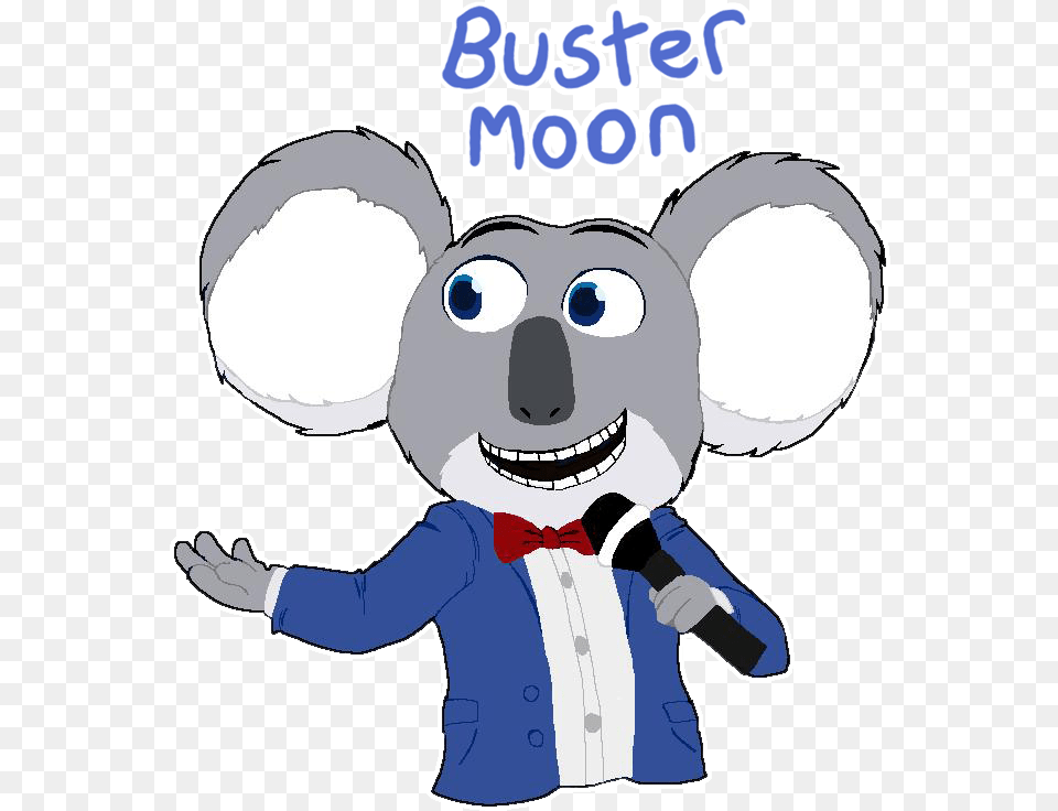Banner Transparent Download Clip Busters 2017 Movieclips Cartoon Buster Moon, Animal, Bear, Mammal, Wildlife Png Image