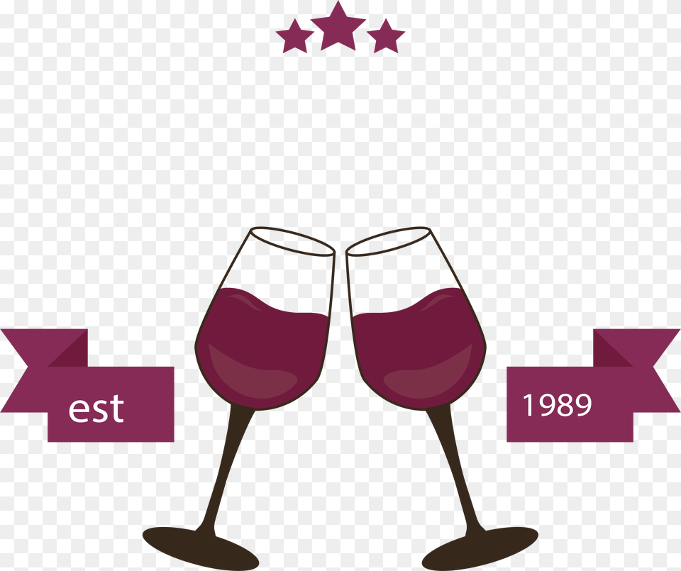 Banner Transparent Glass Label Transprent Wine Glass, Alcohol, Beverage, Liquor, Wine Glass Free Png Download