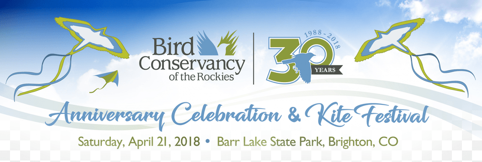 Banner Transparent Stock Anniversary Vector 3 Year Bird Conservancy Of The Rockies, Text, Paper Free Png Download