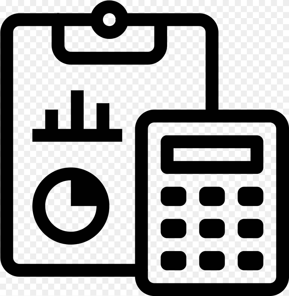 Banner Vector Calculation Expense Accounting Icon, Gray Free Png Download