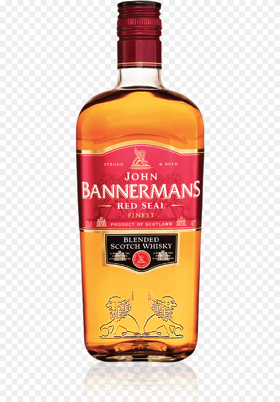 Bannermans Red Seal Is A Scotch Whisky Of Incredibly Bannermans Whiskey, Alcohol, Beverage, Liquor, Beer Free Transparent Png