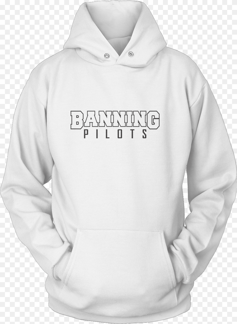 Banning Pilots Hoodie White Dog Hair Is My Glitter Sweatshirt Hoodie, Clothing, Hood, Knitwear, Sweater Free Png Download