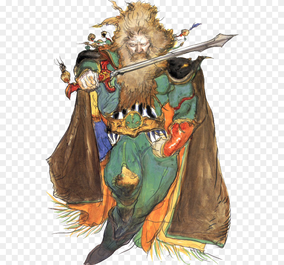 Banon Real Yoshitaka Amano Character Design, Person, Face, Head Free Transparent Png