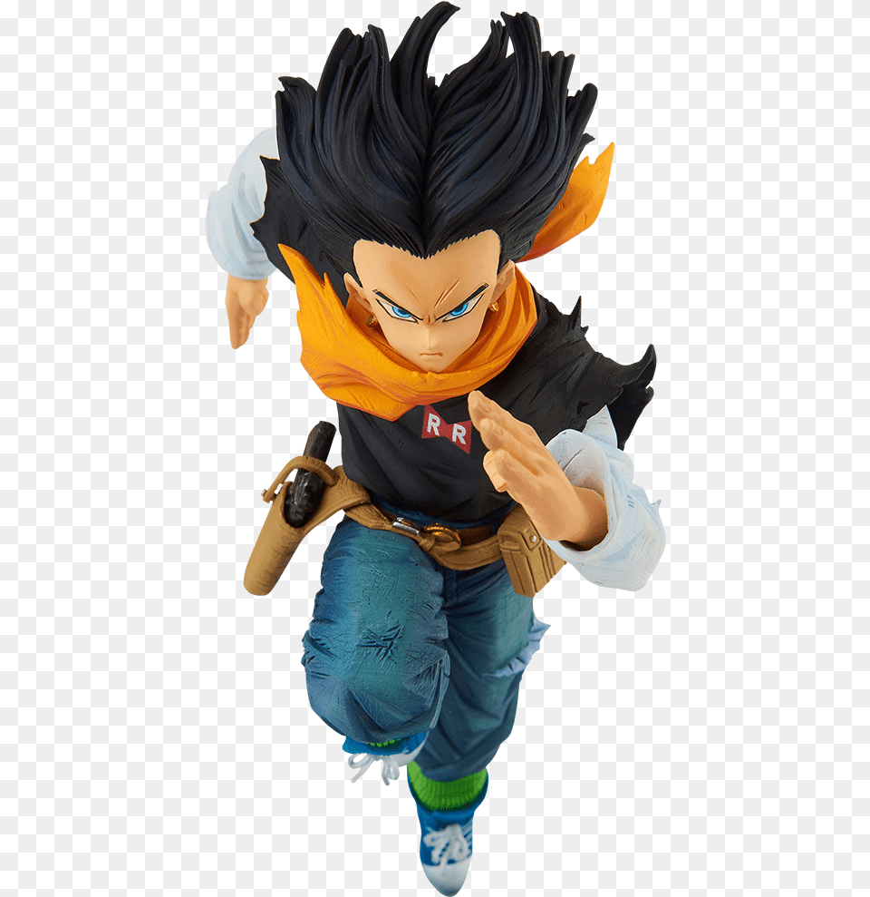 Banpresto Bwfc Android 17 Dragon Ball Z Android 17 Banpresto, Baby, Person, Face, Head Png