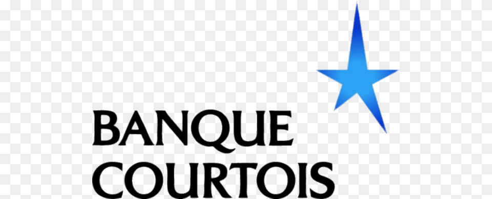 Banque Courtois Logo, Symbol, Star Symbol Png