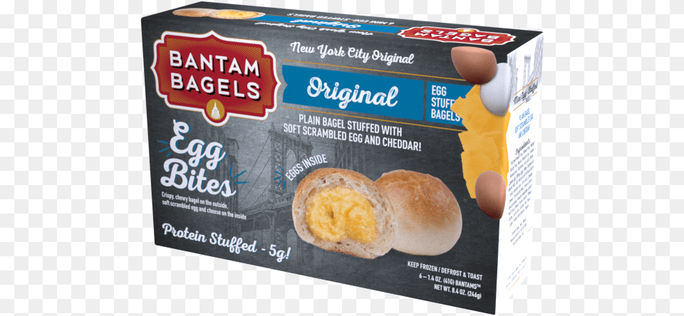 Bantam Bagel Egg Bites, Bread, Bun, Food, Sandwich Png Image