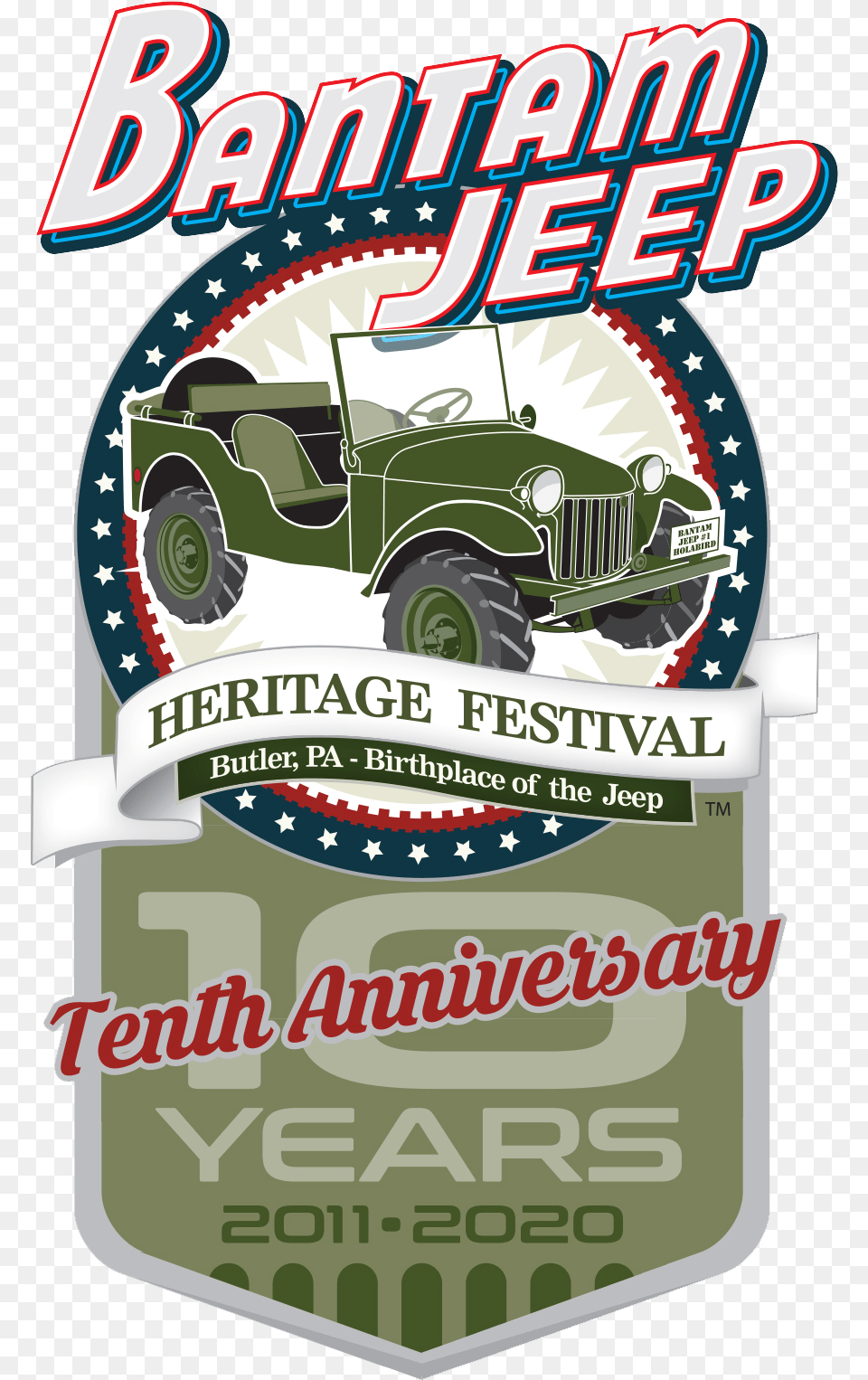 Bantam Bantam Jeep Heritage Festival, Advertisement, Poster, Machine, Wheel Free Png