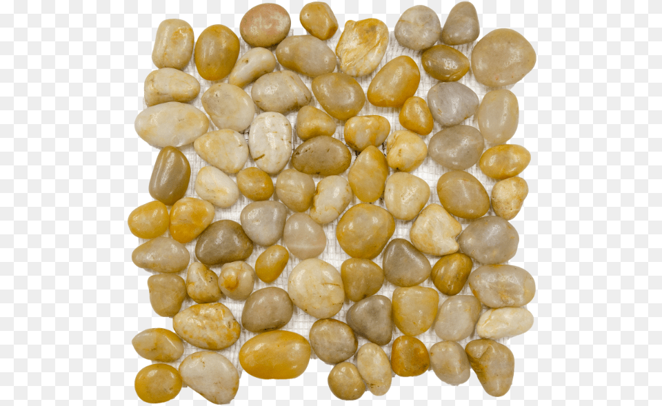 Banti Orient Polished Beige River Stone 12 In Pebble, Bread, Food Free Png Download
