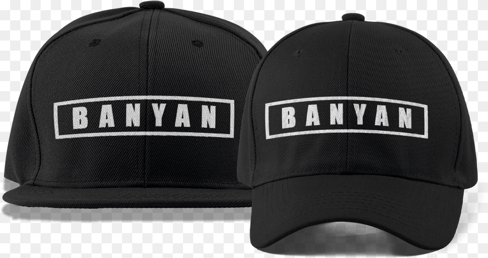 Banyan Cares Box Dad And Flat Brim Hats Baseball Cap, Baseball Cap, Clothing, Hat Free Png Download