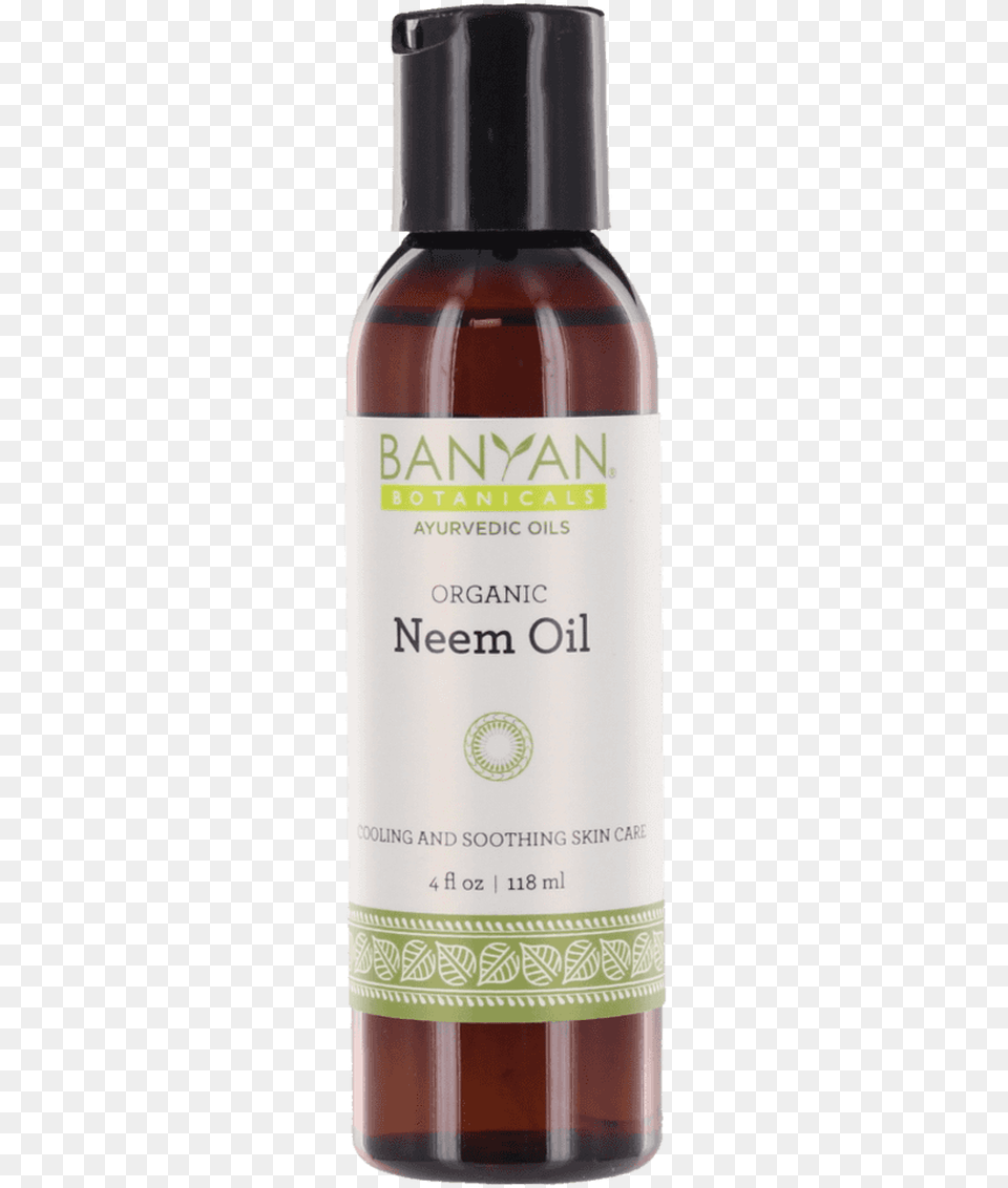 Banyan Organic Neem Oil 4 Fl Oz Banyan Healthy Hair Oil, Bottle, Herbal, Herbs, Plant Free Png Download