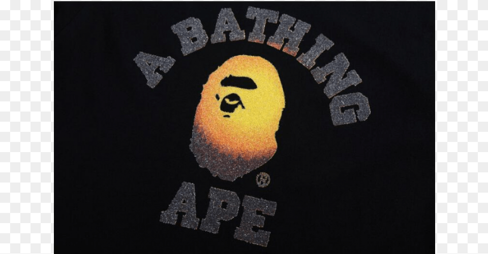Bape Fashion Yellow Monkey Logo A Bathing Bape Frosted, Clothing, Shirt, Cap, Hat Free Png