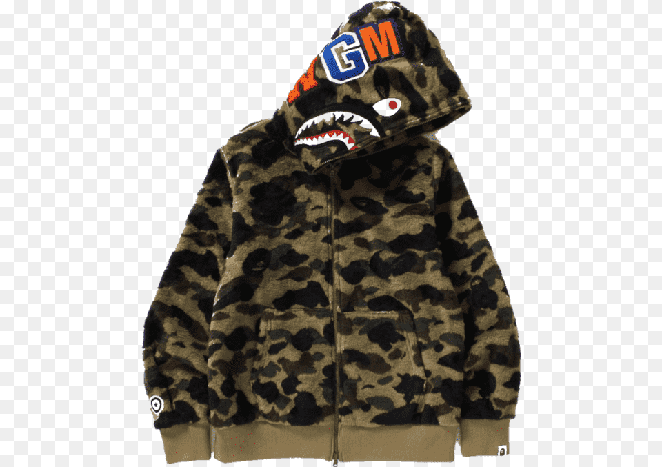 Bape Bape Clothes, Clothing, Hoodie, Knitwear, Sweater Free Transparent Png