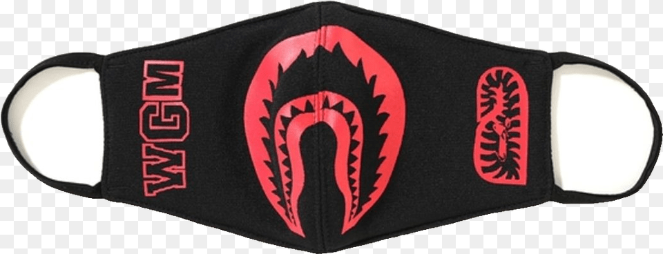 Bape Bi Color Shark Mask Bape Mask Black Red, Baseball Cap, Cap, Clothing, Hat Free Transparent Png