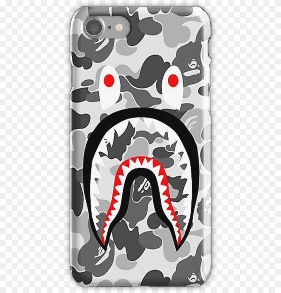 Bape Shark Patern Iphone 7 Snap Case Iphone, Military, Military Uniform, Camouflage Free Transparent Png
