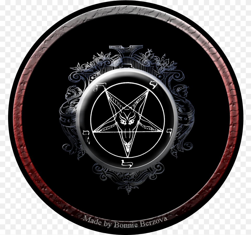 Baphomet Seal Black Metal Free Transparent Png