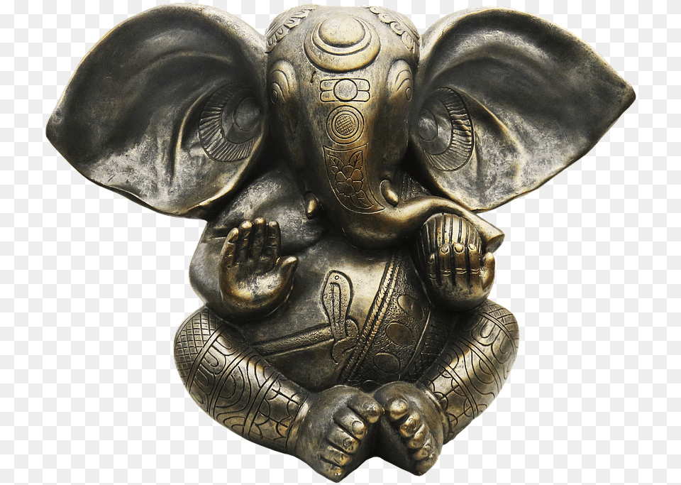 Bappa Full Hd, Bronze, Figurine, Accessories, Art Free Transparent Png