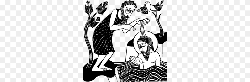 Baptism St John The Baptist Clipart, Adult, Person, Female, Woman Free Png Download