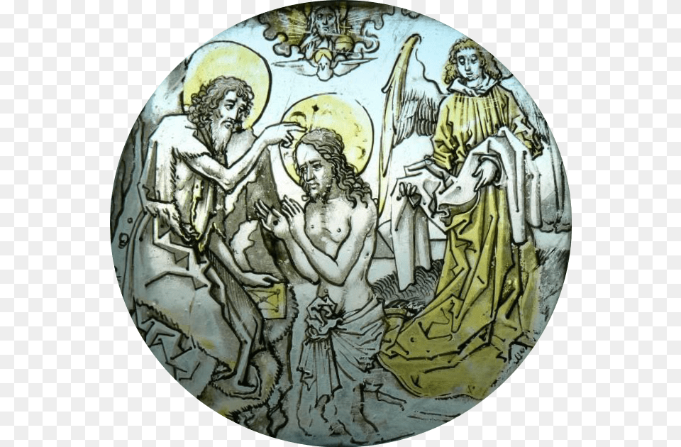 Baptismo De Cristo Palcio Da Pena Mythology, Art, Photography, Painting, Adult Free Transparent Png