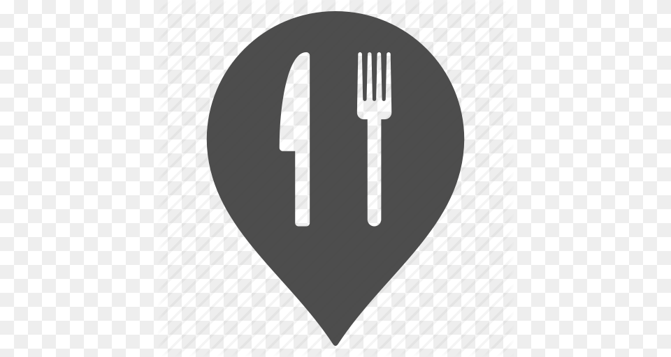 Bar Cafe Coffee Food Location Map Marker Restaurant Icon, Cutlery, Fork Png Image