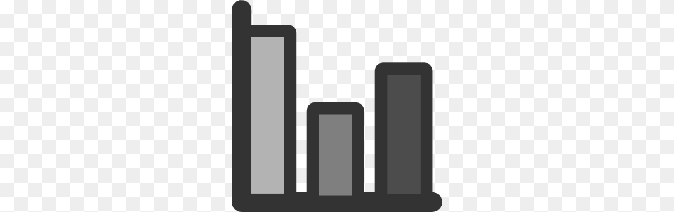 Bar Chart Clip Art, City, Urban, Gray Free Png Download