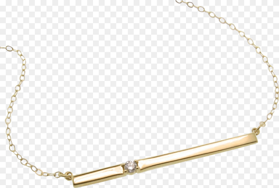 Bar Necklace Horizontal Curved Best Of Gold Gold, Accessories, Bracelet, Jewelry Png Image