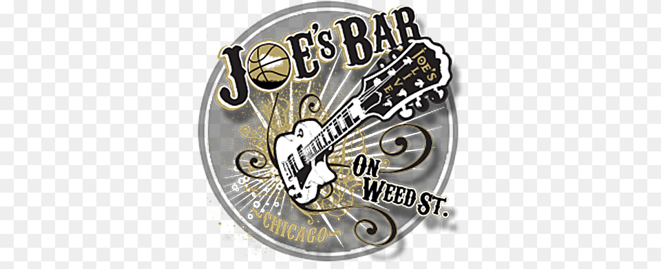 Bar On Weed Street Joe39s On Weed Street Logo, Advertisement, Guitar, Musical Instrument, Poster Png Image