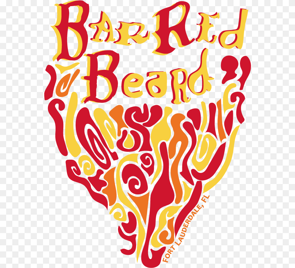 Bar Red Beard Logo Orig Illustration, Advertisement, Poster, Text, Art Png