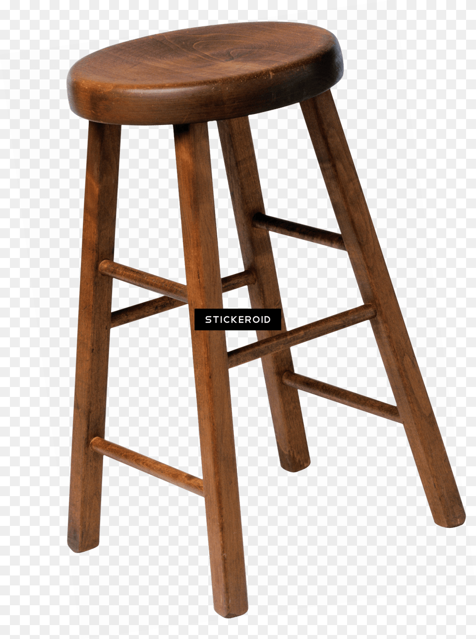 Bar Stool Banqueta De Madeira, Bar Stool, Furniture, Chair Free Transparent Png