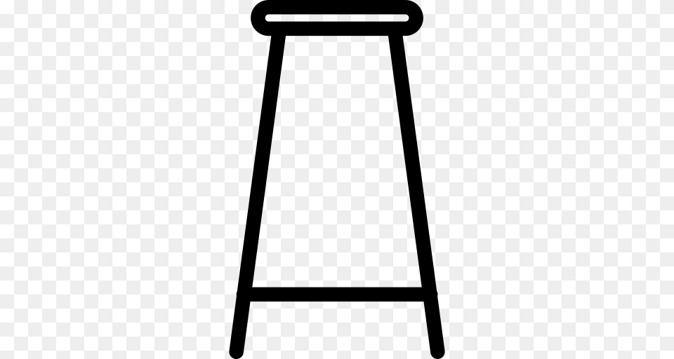 Bar Stool Icon, Gray Free Transparent Png