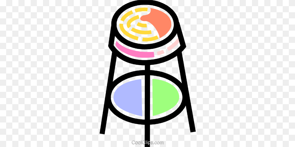 Bar Stool Royalty Vector Clip Art Illustration, Bar Stool, Furniture Png Image