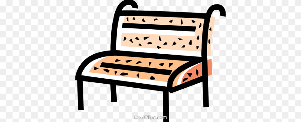 Bar Stools And Benches Royalty Vector Clip Art Illustration, Bench, Furniture Png