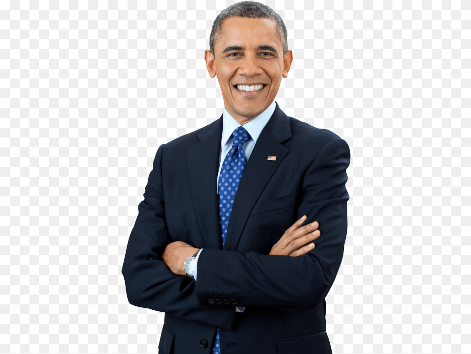 Barack Obama, Accessories, Suit, Jacket, Tie Free Png Download