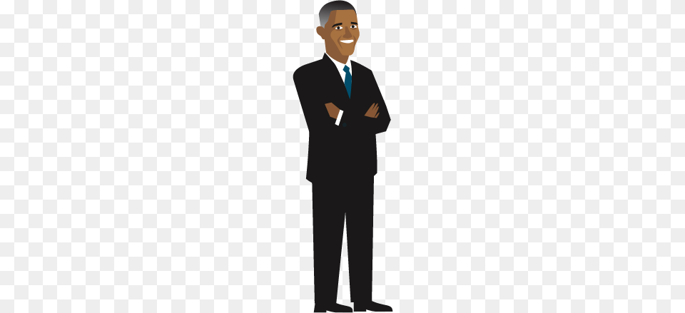 Barack Obama, Accessories, Tie, Suit, Tuxedo Free Png