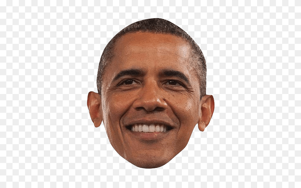 Barack Obama, Smile, Face, Happy, Head Free Png