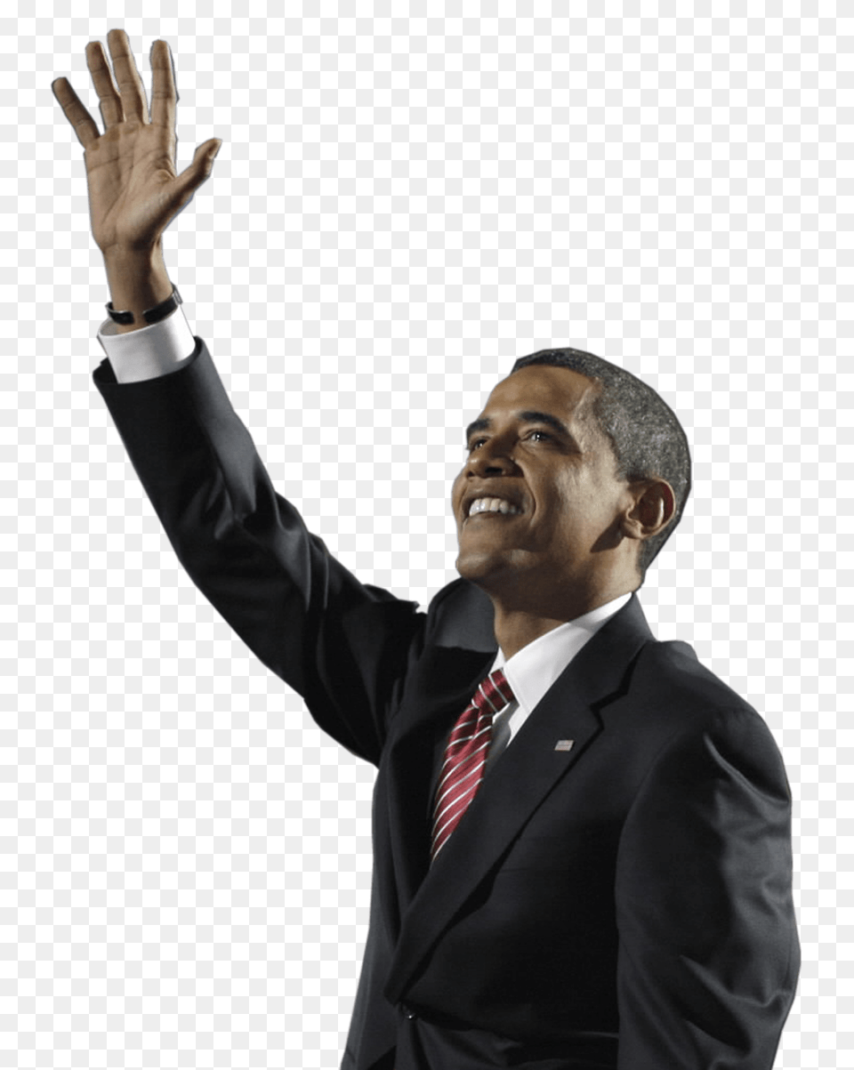 Barack Obama, Happy, Jacket, Head, Suit Free Transparent Png