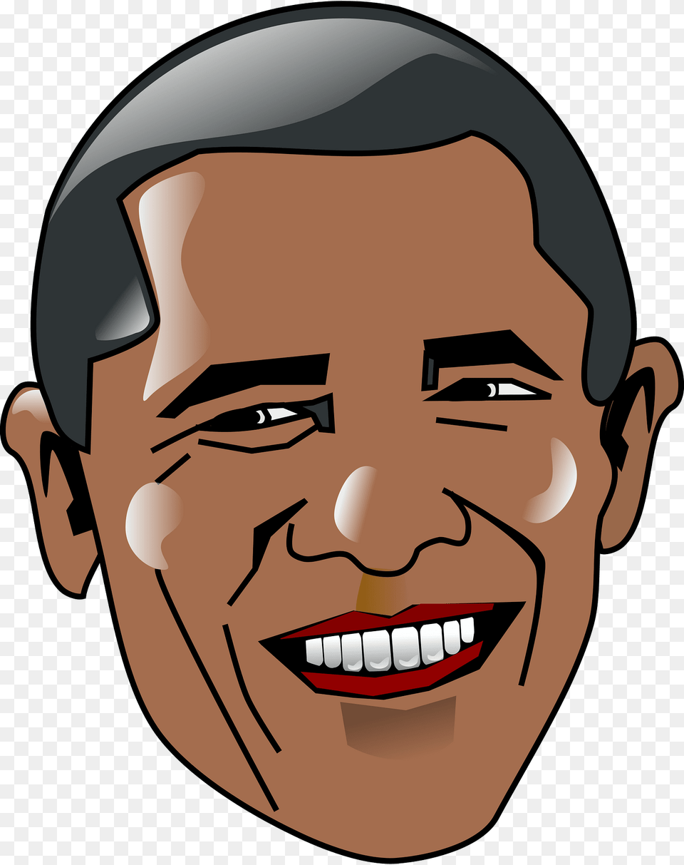 Barack Obama Clipart, Person, Photography, Portrait, Smile Free Png