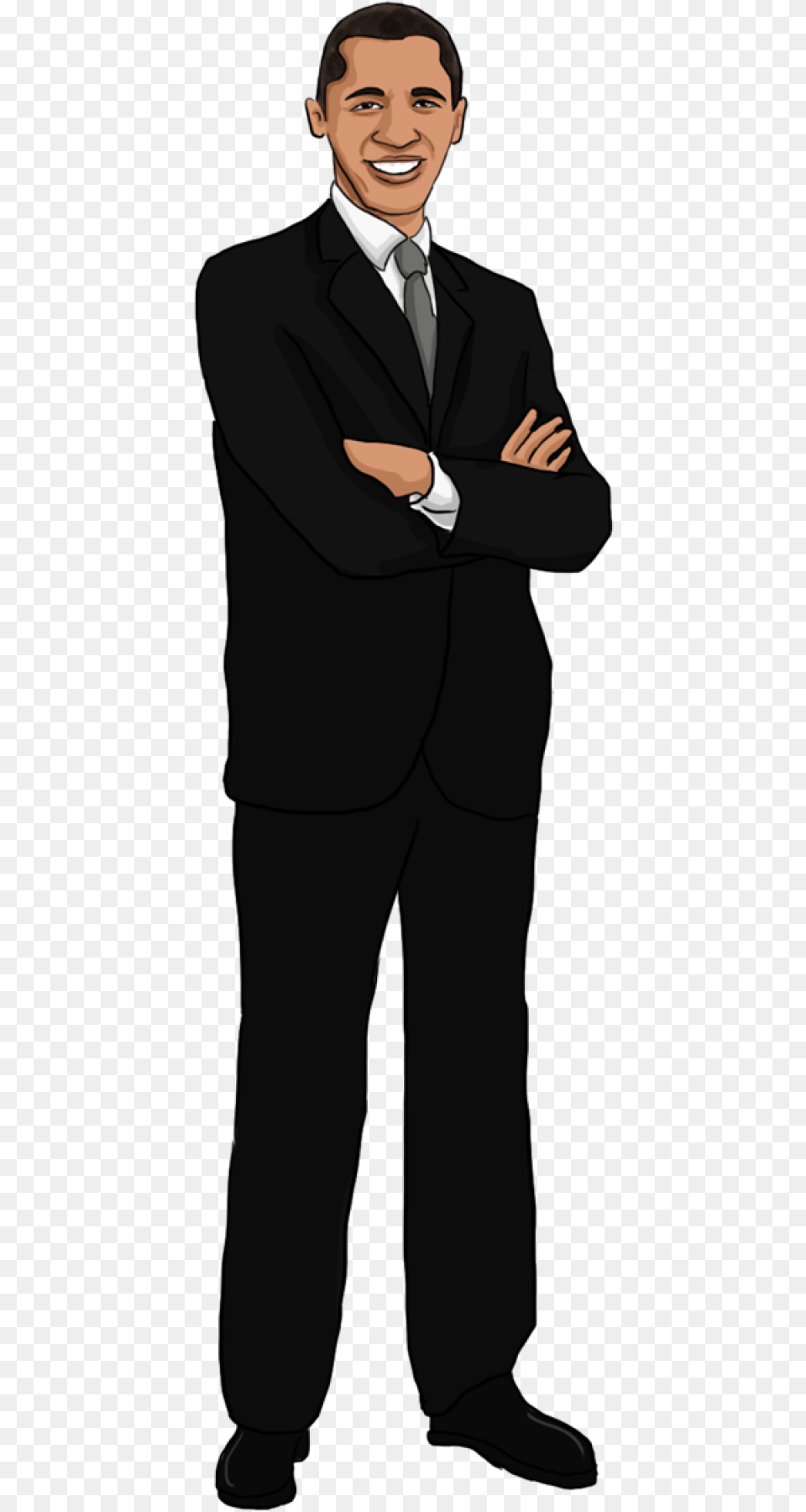 Barack Obama Clipart, Tuxedo, Suit, Clothing, Formal Wear Free Png