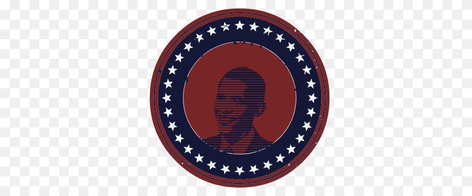 Barack Obama Clipart Vector Gallery, Badge, Logo, Symbol, Emblem Free Transparent Png