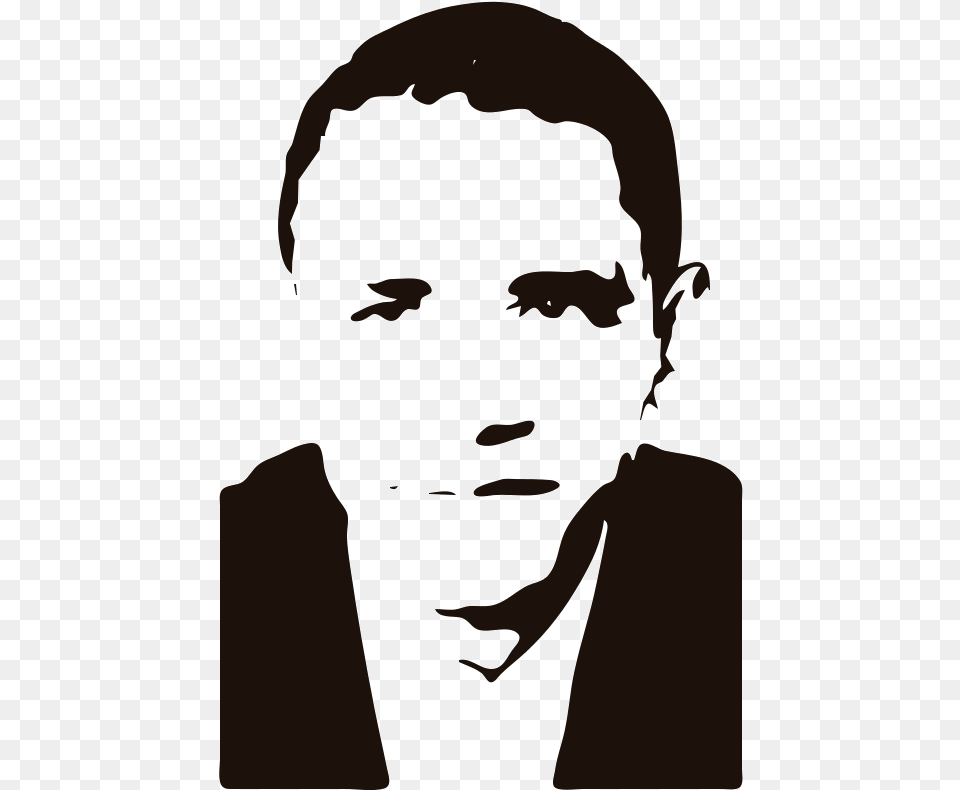 Barack Obama Illustration, Photography, Stencil, Silhouette, Person Free Transparent Png