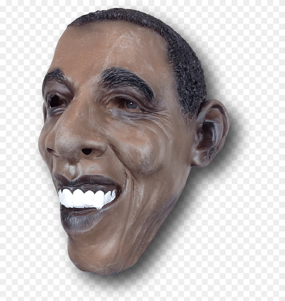 Barack Obama Mask, Face, Head, Person, Photography Png