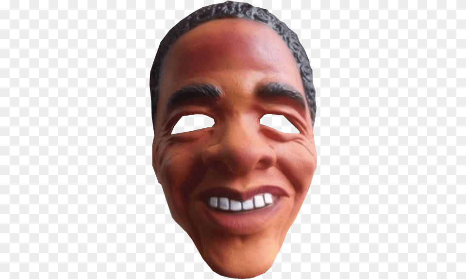 Barack Obama Mask Obama Mask Background, Baby, Head, Person, Face Free Transparent Png