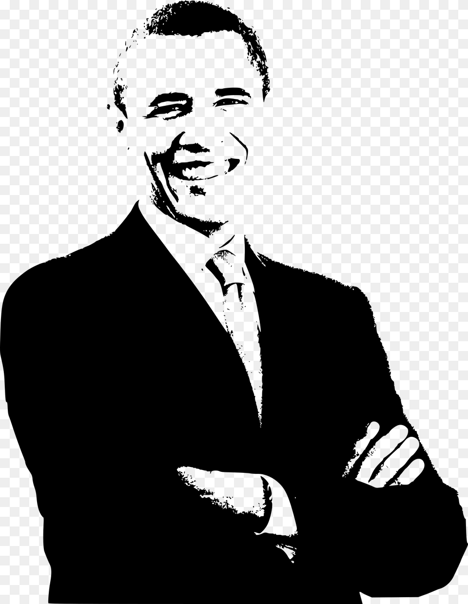 Barack Obama Print Clip Arts Barack Obama Clip Art, Gray Free Png