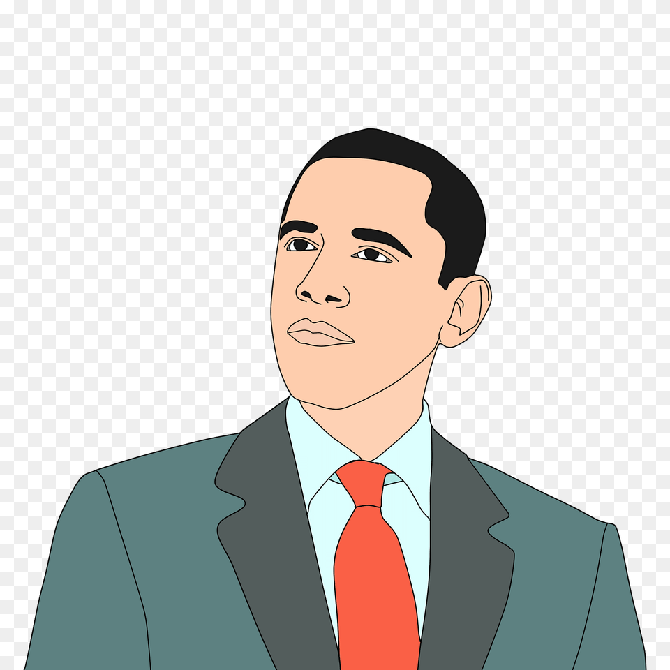 Barak Obama Clipart, Accessories, Tie, Formal Wear, Male Free Transparent Png