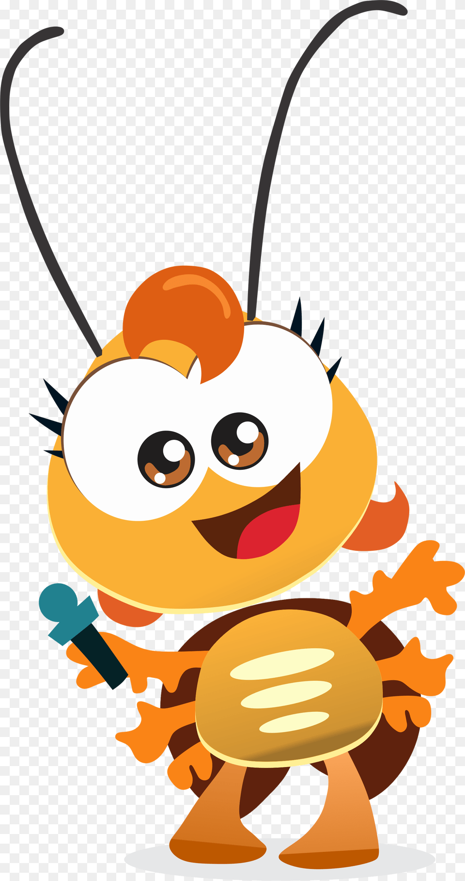 Baratinha Mini Galinha Pintadinha Mini, Animal, Bee, Insect, Invertebrate Free Png Download