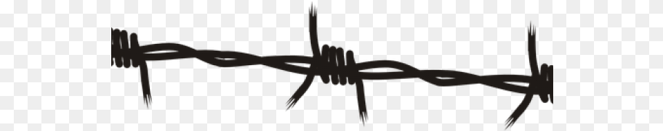 Barb Wire Clipart Border Barb Wire Fence Drawing, Barbed Wire Png