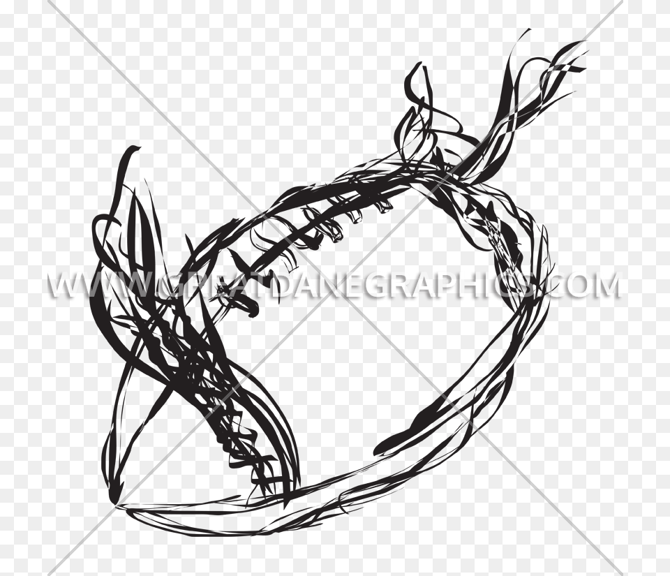 Barb Wire Clipart Hand Drawn, Bow, Weapon, Barbed Wire Png