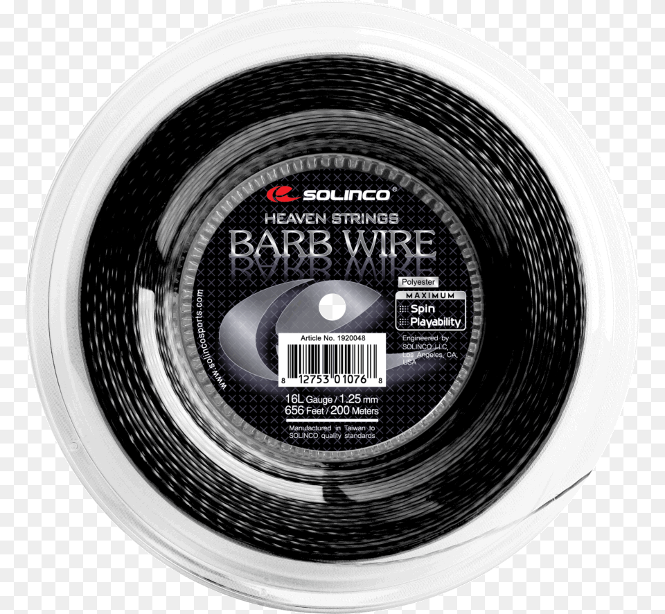 Barb Wire Reel Solinco Barb Wire, Tape, Appliance, Device, Electrical Device Free Png Download