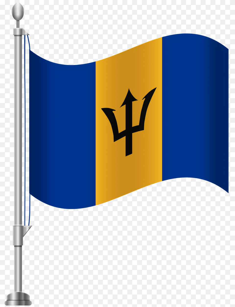 Barbados Flag Clip Art Png Image