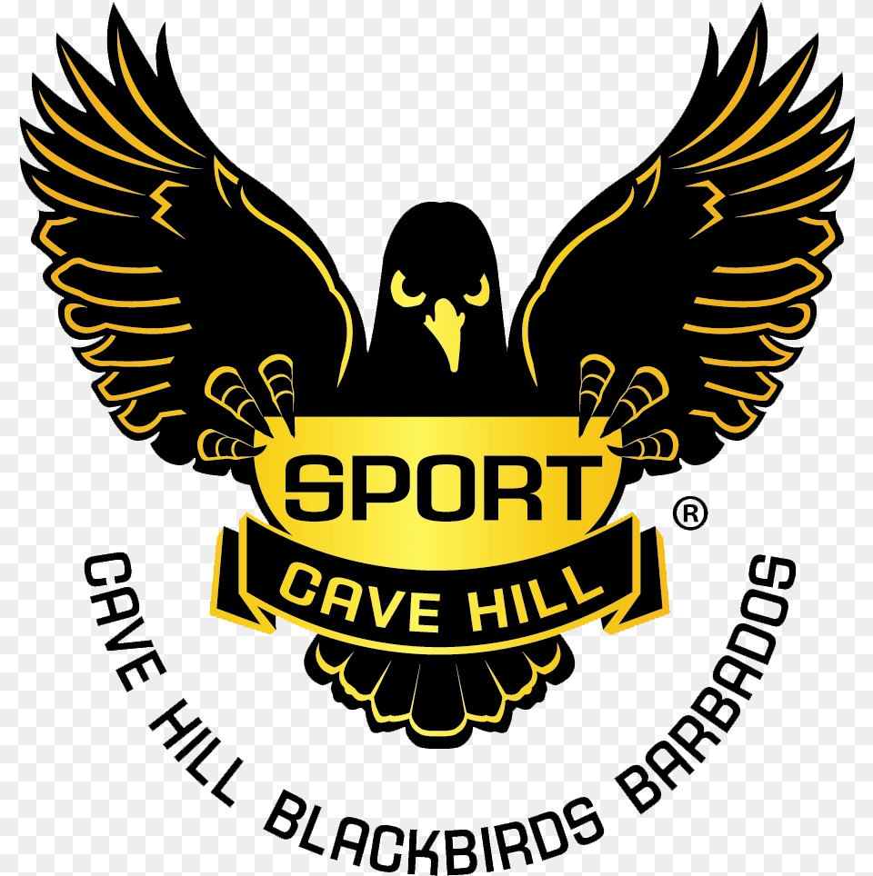 Barbados Football Association Barbados Uwi Blackbirds, Emblem, Symbol, Logo, Person Free Png Download